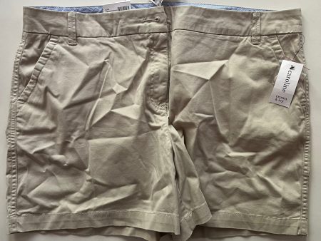 Shorts By Crown And Ivy In Khaki, Size: 16 Online now