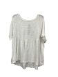 Ivory Top Short Sleeve American Eagle, Size M Hot on Sale