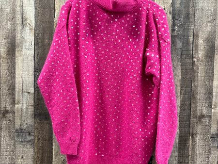 Sweater By Studio In Pink, Size: L For Discount