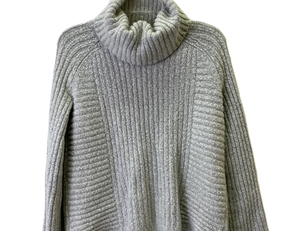 Sweater By Simply Vera In Grey, Size: L For Discount