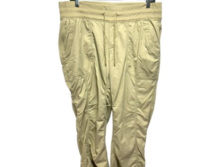 Athletic Capris By The North Face In Beige, Size: L Discount