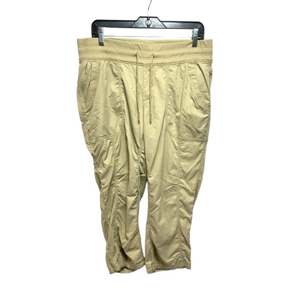 Athletic Capris By The North Face In Beige, Size: L Discount