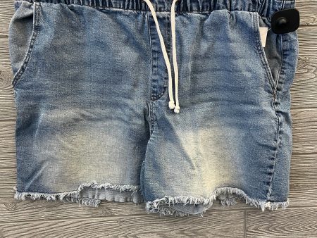 Shorts By Celebrity Pink In Blue Denim, Size: 22 Fashion