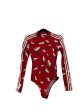 Athletic Top Long Sleeve Crewneck By Adidas In Red, Size: Xs on Sale