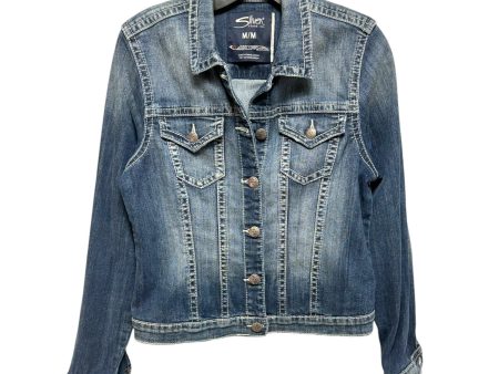 Jacket Denim By Silver In Blue Denim, Size: M Fashion