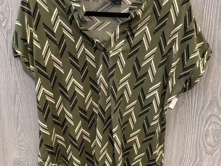 Top Short Sleeve By Clothes Mentor In Green, Size: M Online